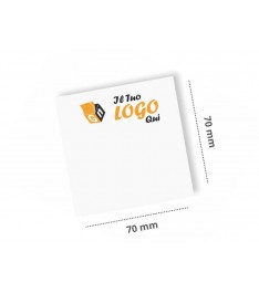 Post-it 70x70mm con stampa logo