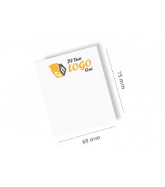 Post-it rettangolari 69x75mm da personalizzare con il tuo Logo