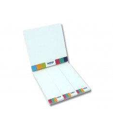 Set 4 Post it con copertina in cartoncino morbido dimensioni da aperto 69x75x75mm