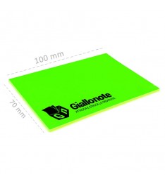 misure memo elettrostatico 100x70 personalizzato verde